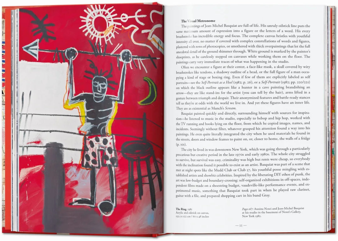 Jean-Michel Basquiat. 40th Ed. - Hardcover, Taschen