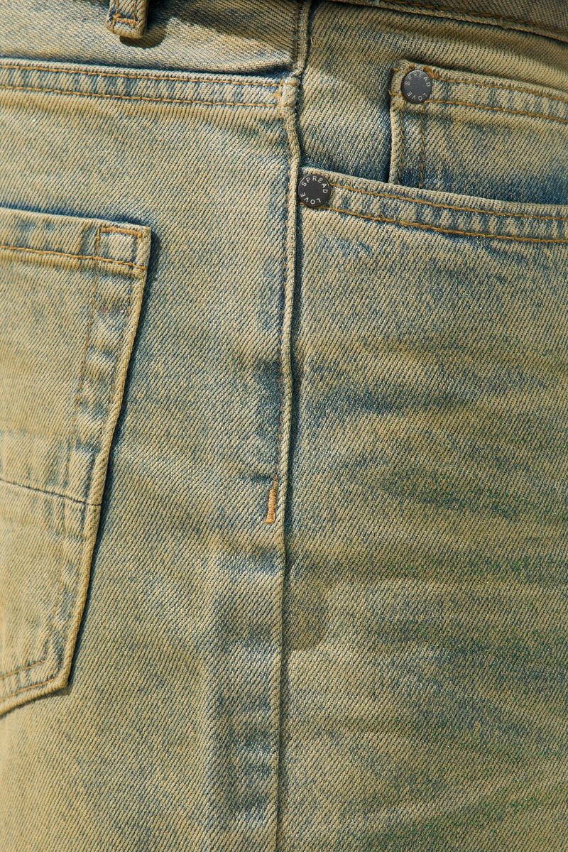 Serenede - CITRINE Denim Shorts Yellow
