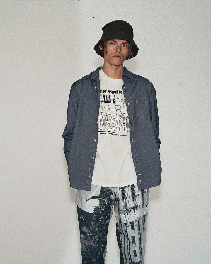 Abc. Sunset Blvd Studio Pant - Black and White
