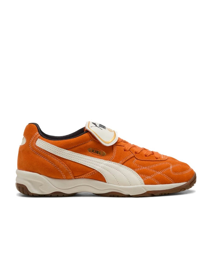 PUMA King Indoor Royalty Sneakers - Maple Syrup-Frosted Ivory