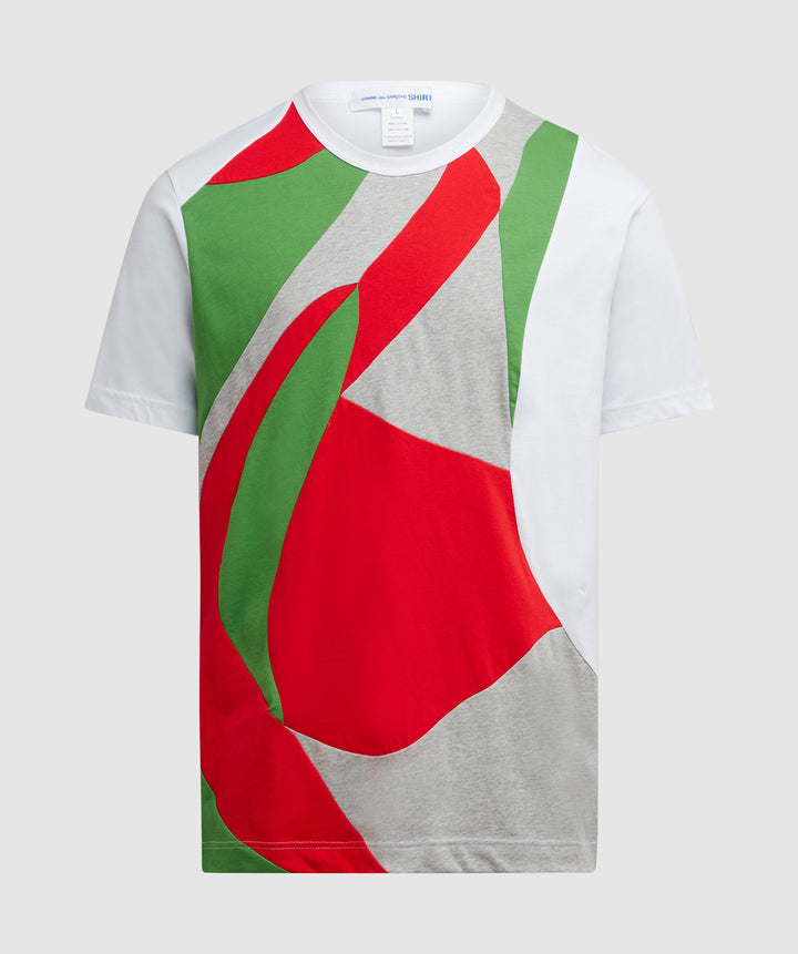 Comme Des Garçons SHIRT Pattern T-Shirt - Multi - FK-T016-051-1