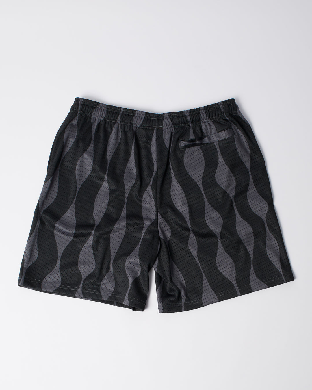 By Parra - Waved Mesh Shorts - Black