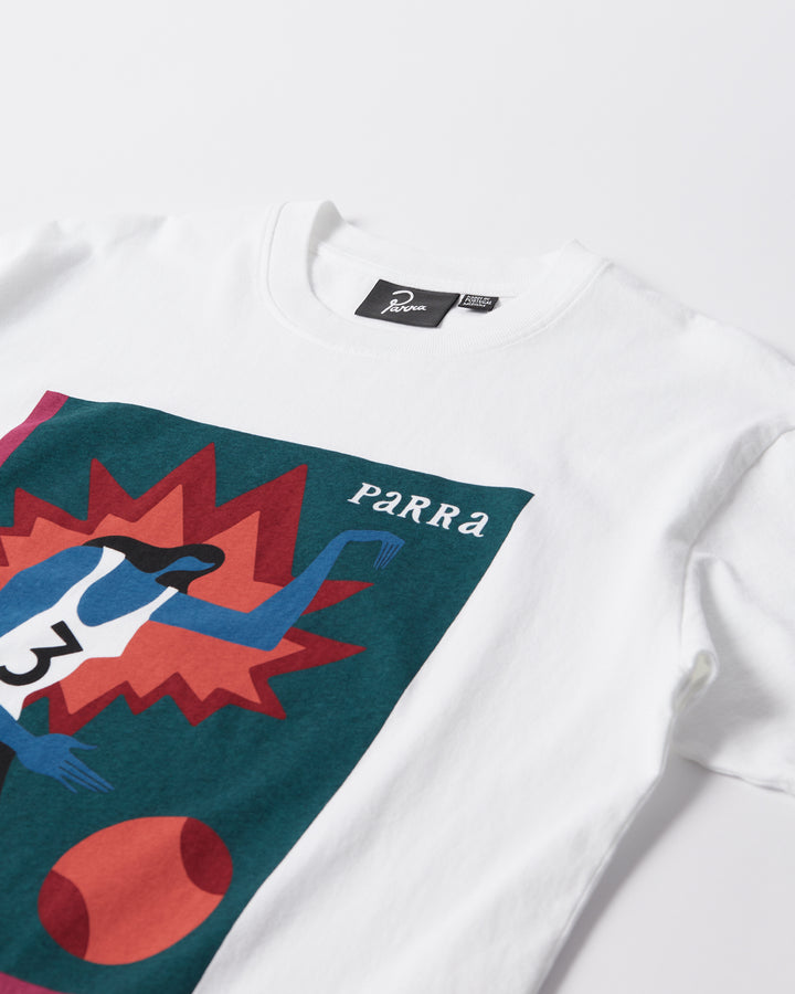 By Parra - Baseketball T-Shirt - White