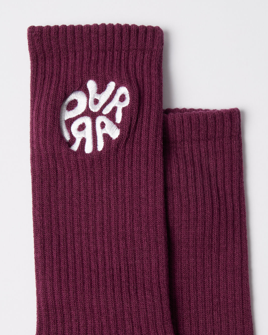 By Parra - 1976 Logo Crew Socks - Purple