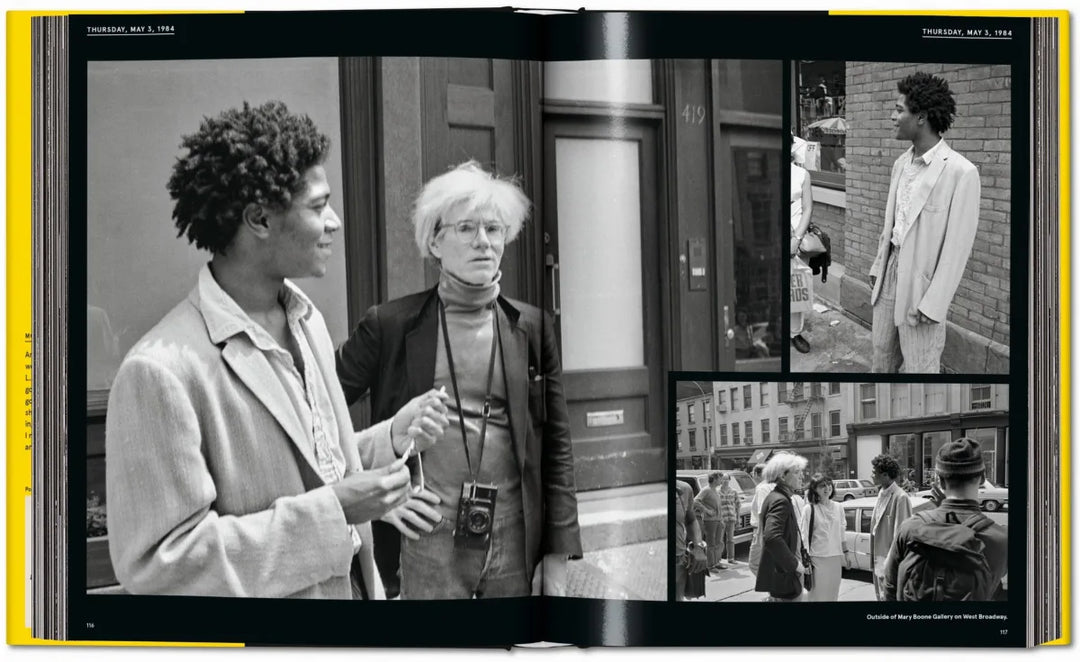 Warhol on Basquiat. The Iconic Relationship Told in Andy Warhol’s Words and Pictures - Hardcover, Taschen