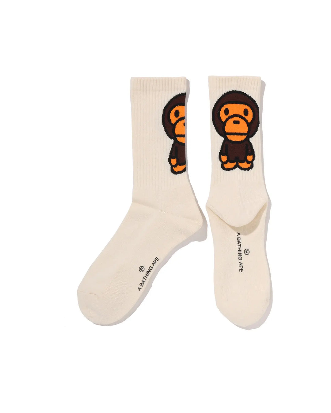 BAPE BABY MILO SOCKS M UNDERWEAR IVORY