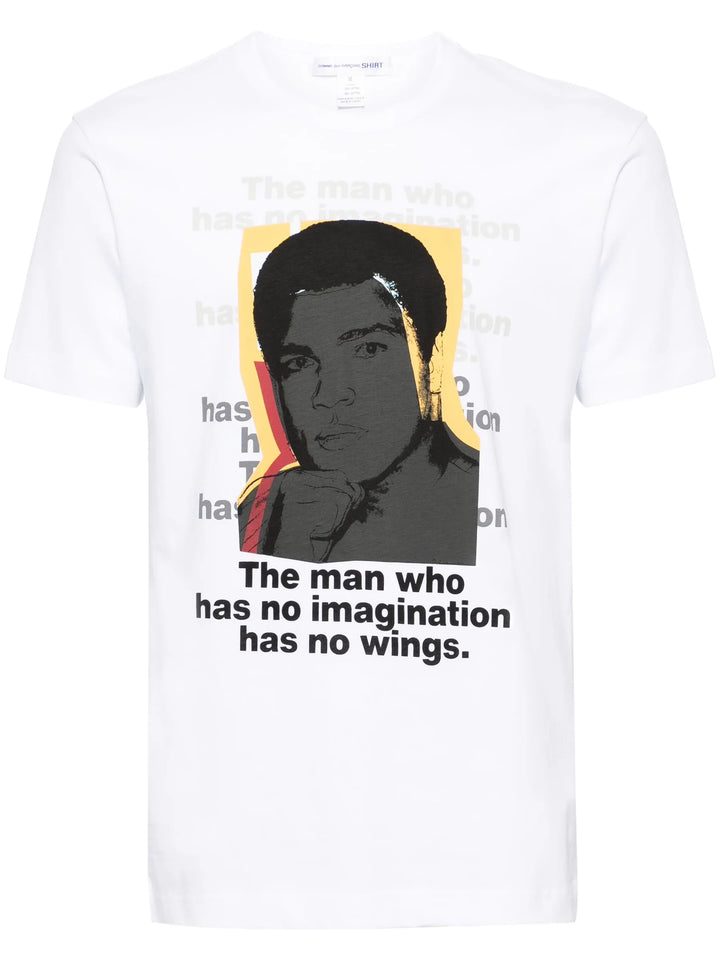 Comme Des Garçons SHIRT x Andy Warhol T-Shirt - White