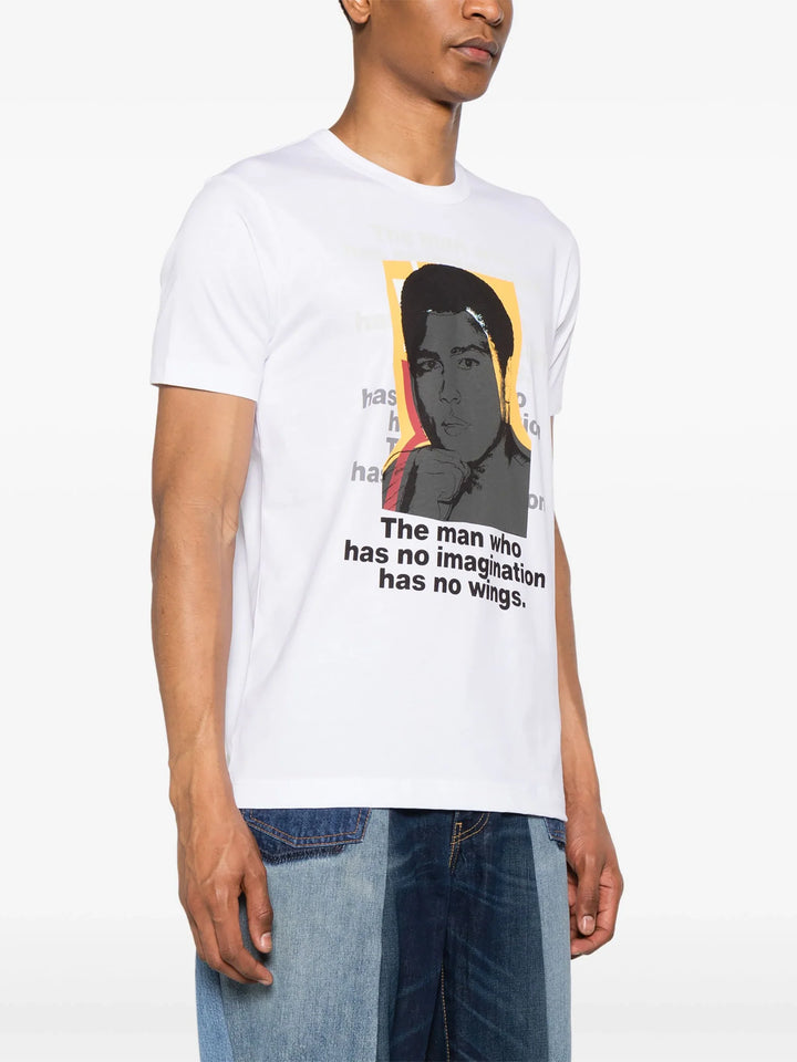 Comme Des Garçons SHIRT x Andy Warhol T-Shirt - White