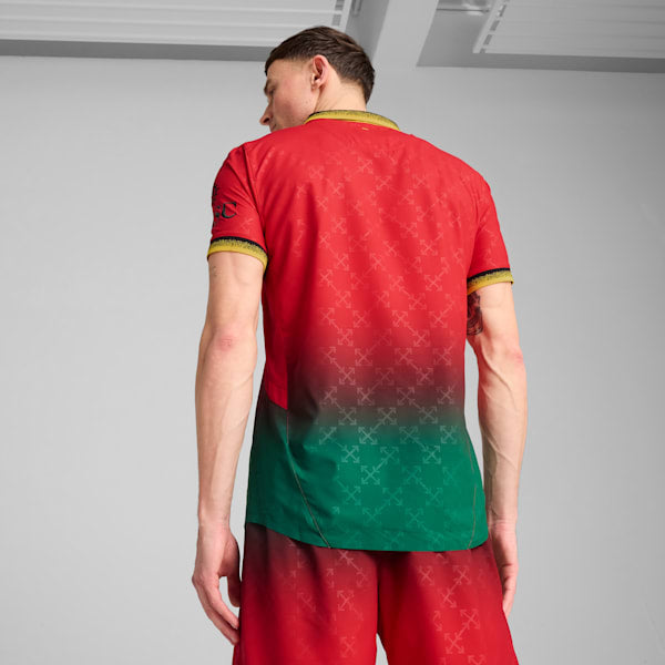 PUMA x CHRISTIAN PULISIC AC MILAN x OFF-WHITE Authentic Men's Soccer Jersey - For All Time Red-PUMA Black