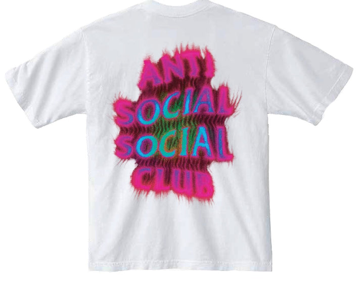 Anti Social Social Club Tonkatsu: Thermal Flame Tee - White