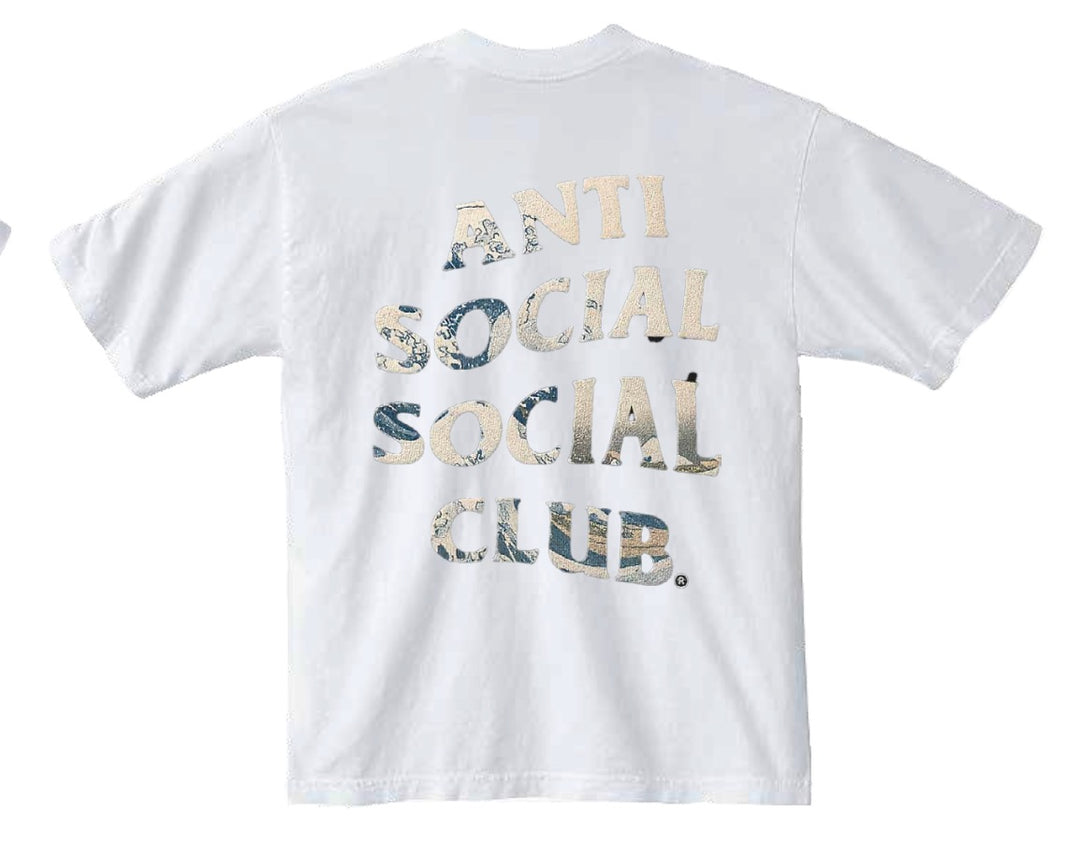 Anti Social Social Club Tonkatsu: Fine Wind, Clear Morning Tee - White
