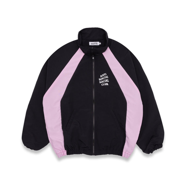 Anti Social Social Club Track Jacket Black/pink