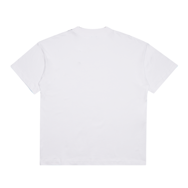 Blue Sky Inn Car Tee - White