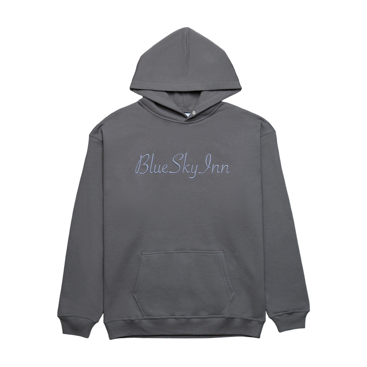 Blue Sky Inn Grey Logo Hoodie - Grey