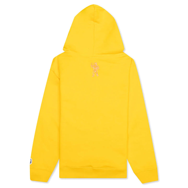 Billionaire Boys Club For Children bb straight font hoodie - lemon chrome