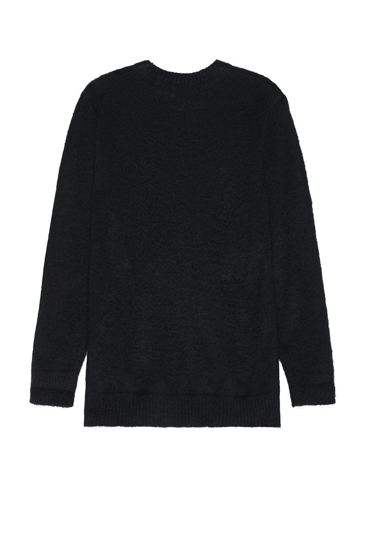 Blue Sky Inn Mohair Sweater With Palms - Black