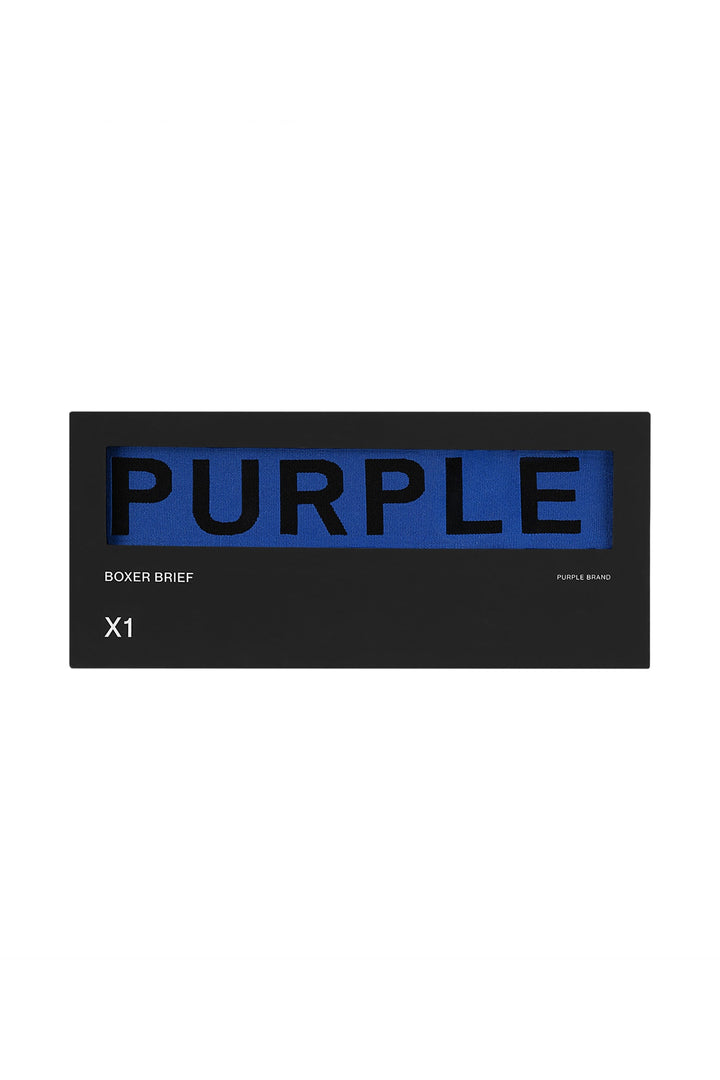 Purple Brand Boxer Briefs - Single Pack - Blue
