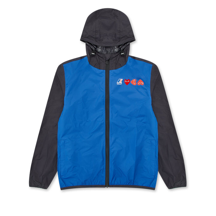 COMME DES GARCONS PLAY X K-WAY Full Zip Jacket - Blue/Black
