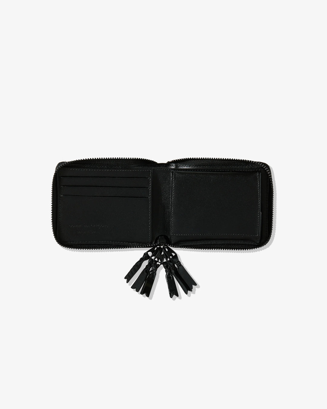 Comme Des Garcons Wallet Zipper Medley Full Zip Around Wallet - Black - SA7100ZM