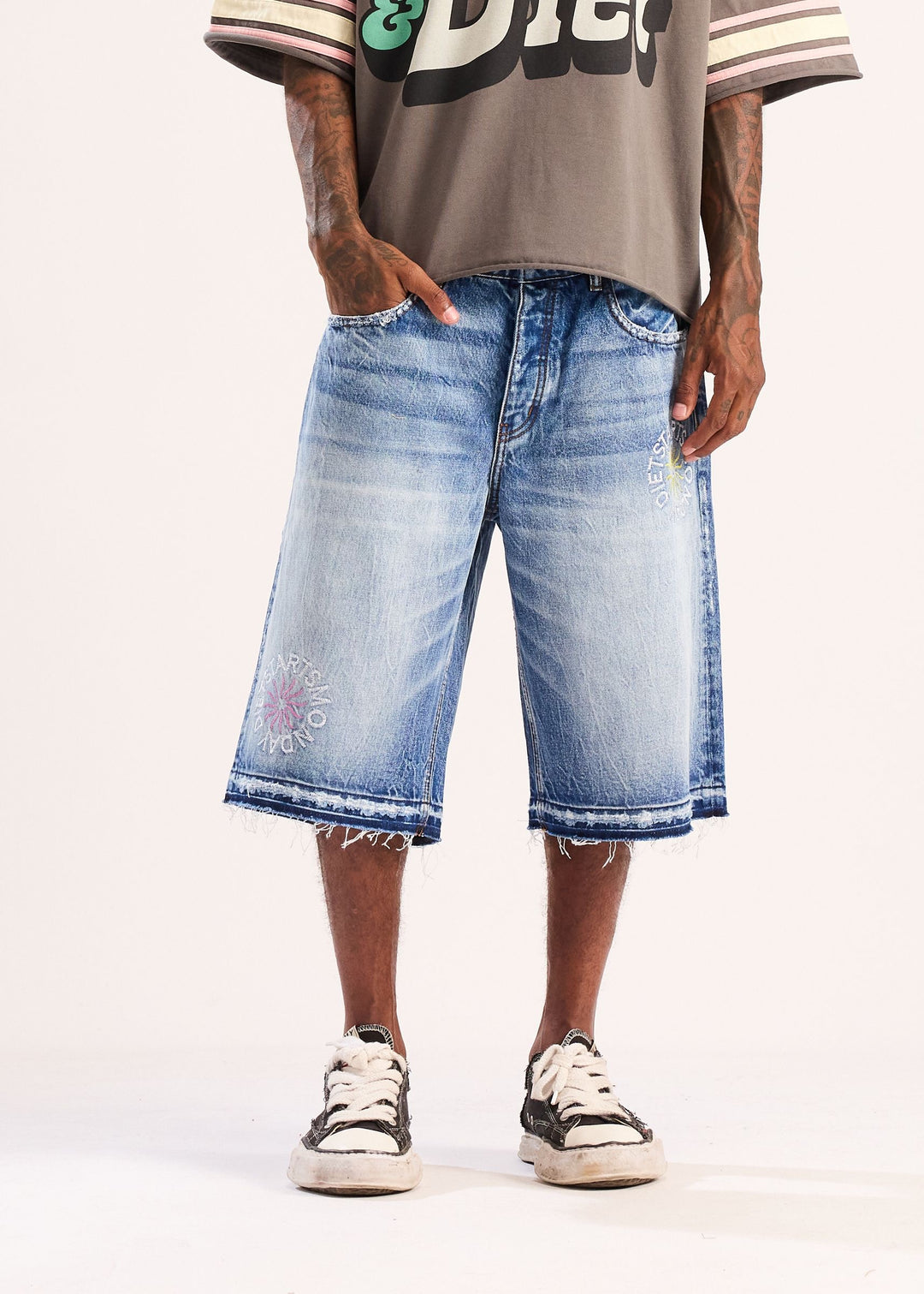 Diet Starts Monday - Sol Denim Shorts - Indigo (DSM-S26-009)