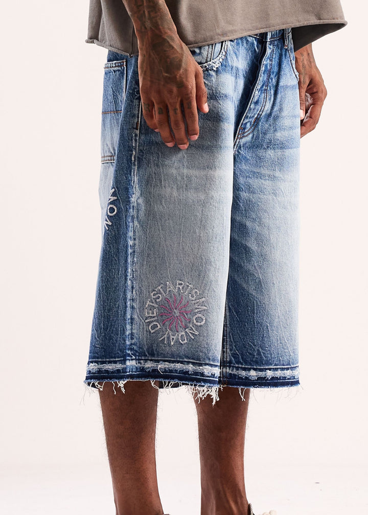 Diet Starts Monday - Sol Denim Shorts - Indigo (DSM-S26-009)