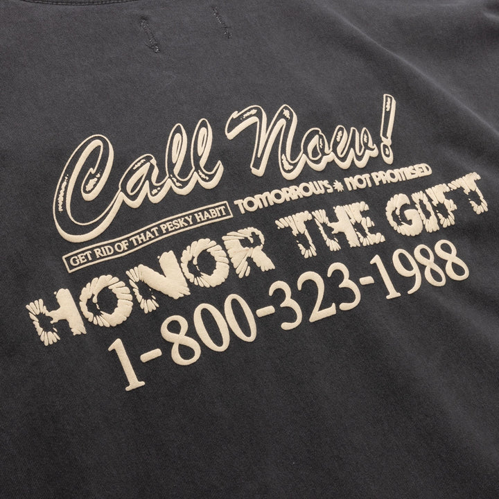 Honor The Gift - Procastination Hotline S/S Tee Black