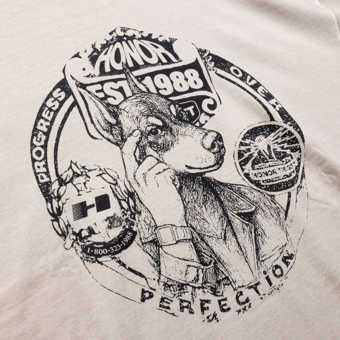 Honor The Gift - Procastination Hotline S/S Tee Cream