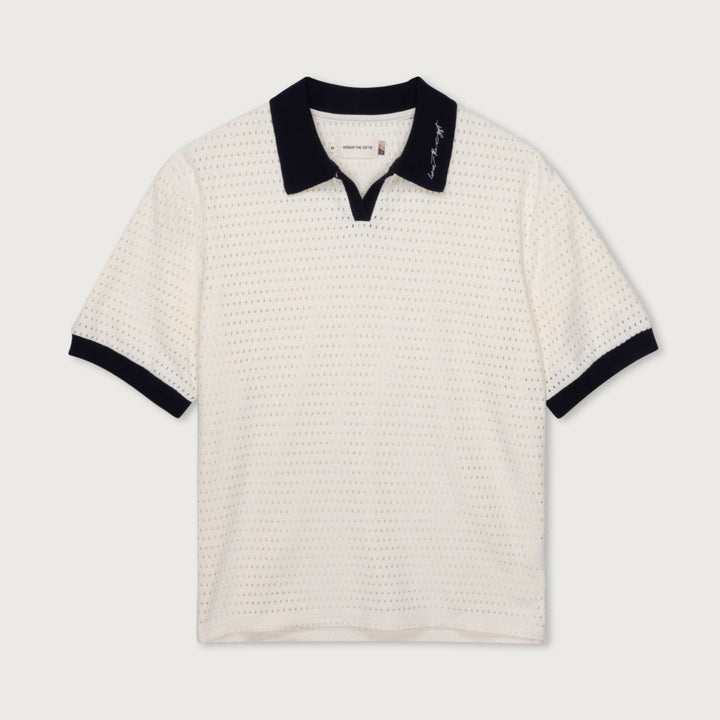 Honor The Gift - Pique Colorblock Polo Bone