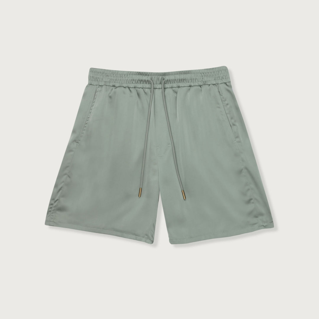Honor The Gift - Satin Drawcord 7" Shorts Sage