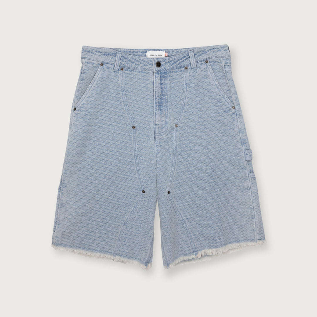 Honor The Gift - Novelty 11" Shorts Light Indigo