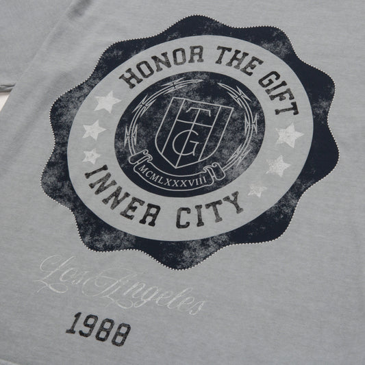 Honor The Gift HTG® Seal Logo T-Shirt - Stone