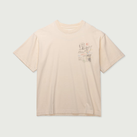 Honor The Gift HTG® Vibe Higher T-Shirt - Bone