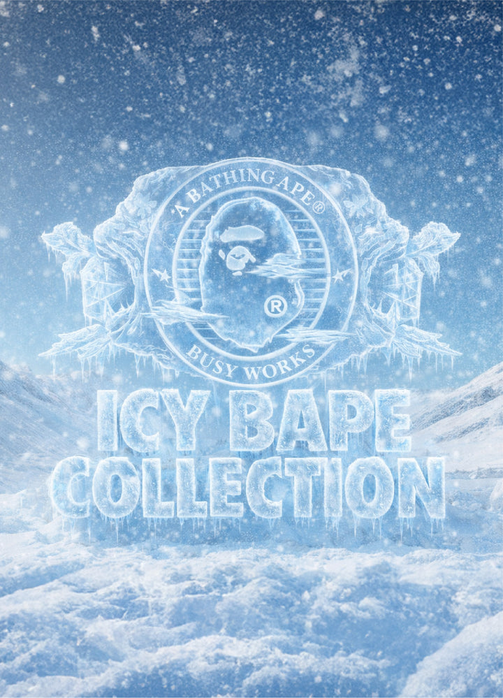 BAPE ICY BAPE ABC CAMO RELAXED FIT SWEATPANTS SAX