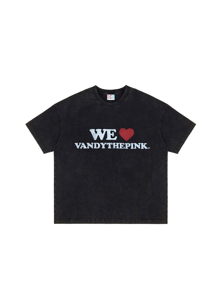 Vandy The Pink We Love VTP Tee Washed Black