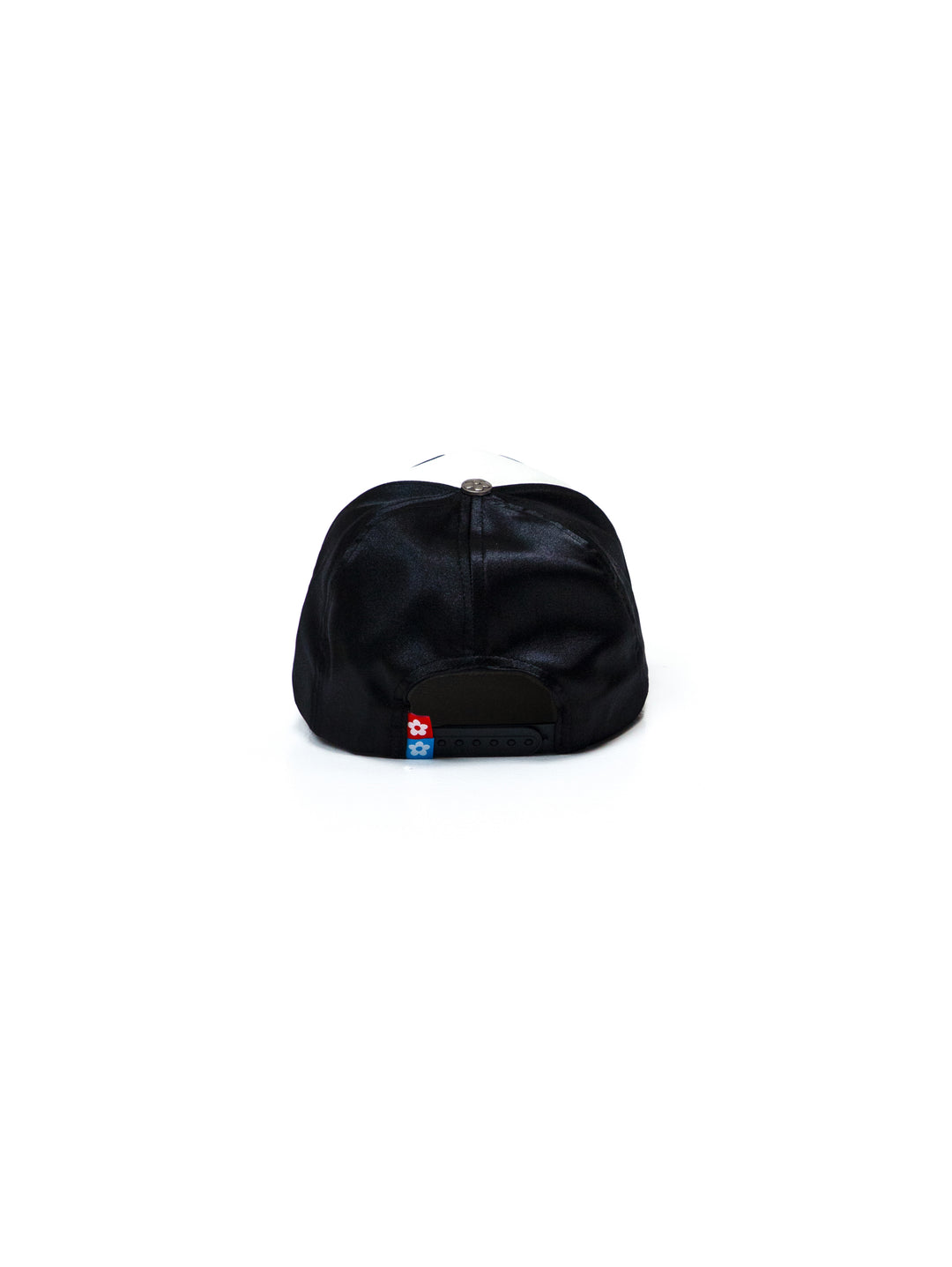 Vandy The Pink Eye Satin Eye Logo Trucker Hat Black