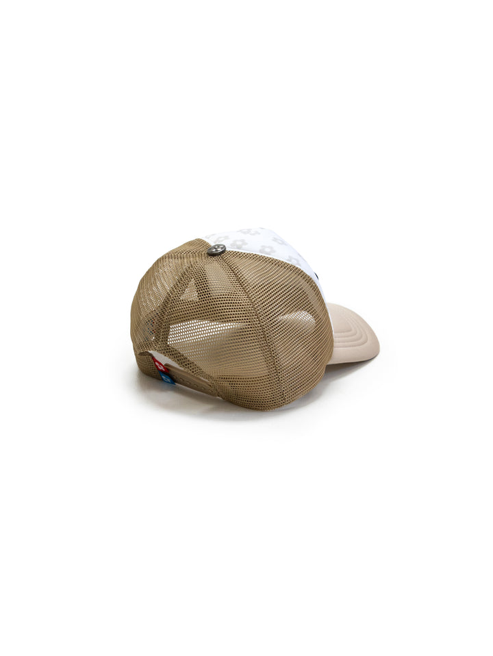 Vandy The Pink Eye Logo Patch Trucker Hat Cream