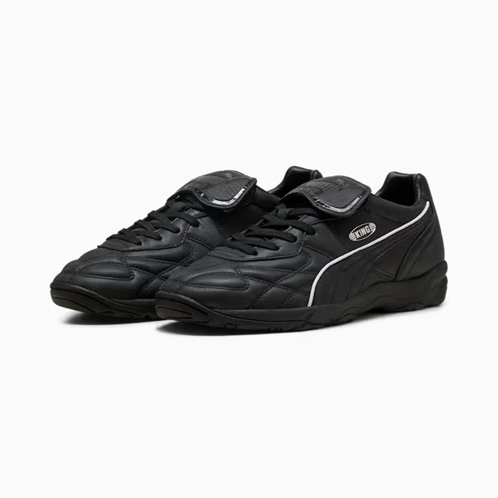 PUMA King Indoor Premium Unisex Sneakers - PUMA Black-PUMA White