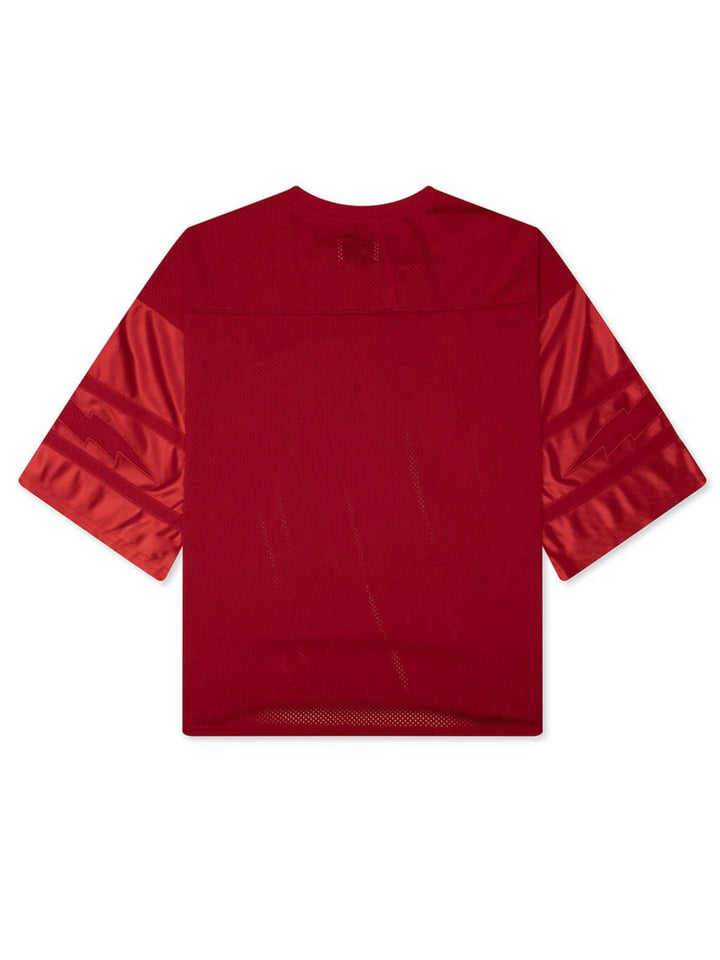 Lightning Football Jersey - Red / Red 3041