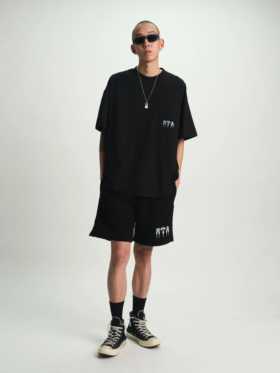 RTA Clyde Elasticated Short - Black Razor R