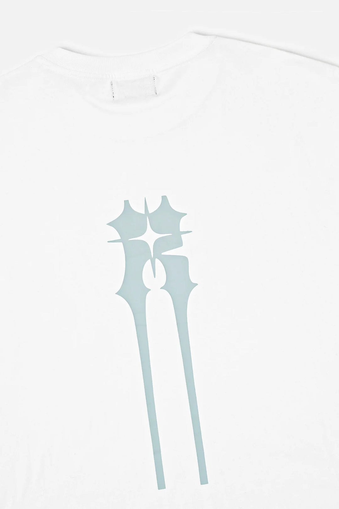 RTA Bastien Pocket Tee - White Spiked R