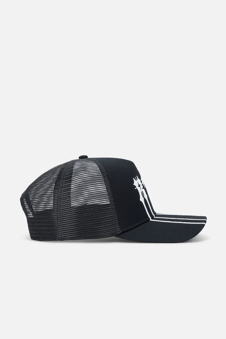 RTA Gideon Trucker Hat - Black Spiked