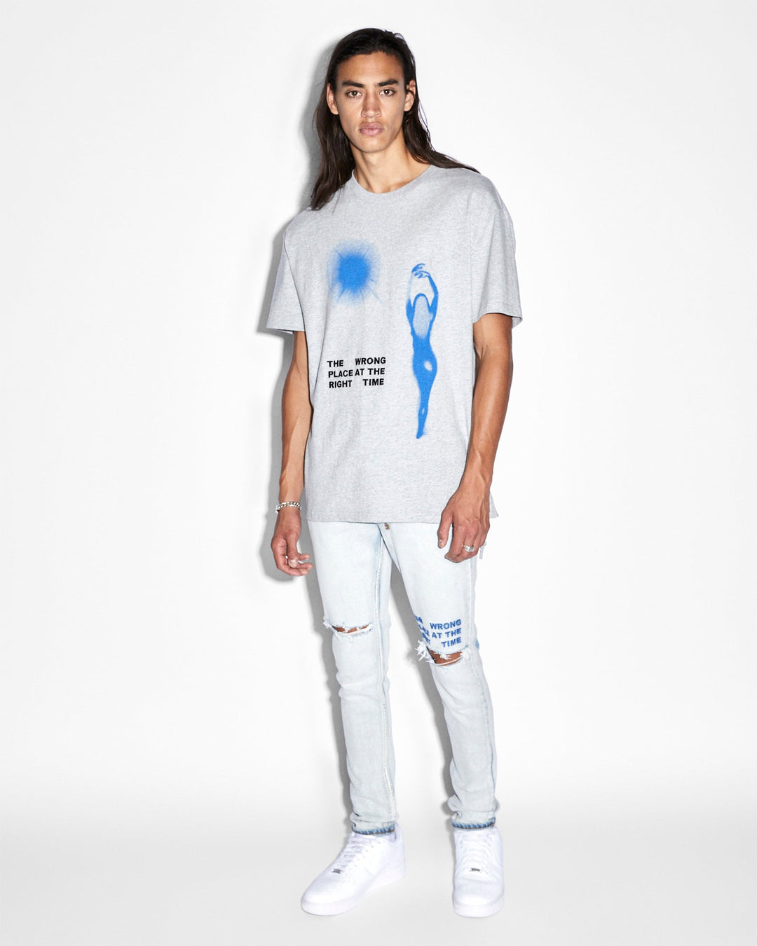 KSUBI right time biggie SS tee - grey marle