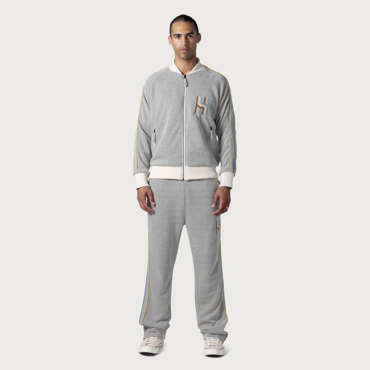 Honor The Gift Novelty Knit Track Pant - Cream