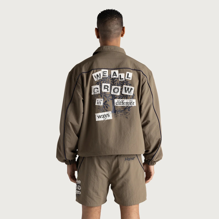 Honor The Gift GROWTH TRACK JACKET PEBBLE