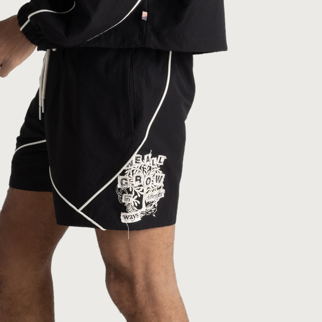 Honor The Gift GROWTH TRACK SHORT BLACK