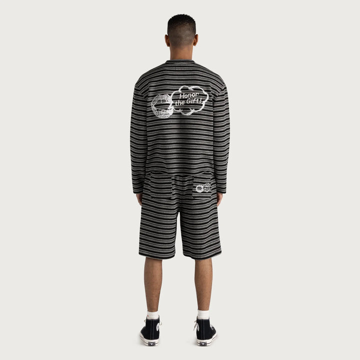 Honor The Gift GROWTH SPEAK STRIPED SHORTS
