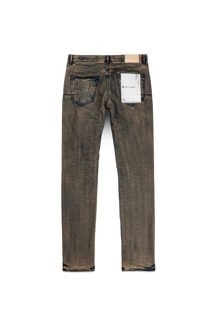 Purple Brand P001 Mid Indigo ASWM224 Antiqued Snow Wash - Mid Indigo