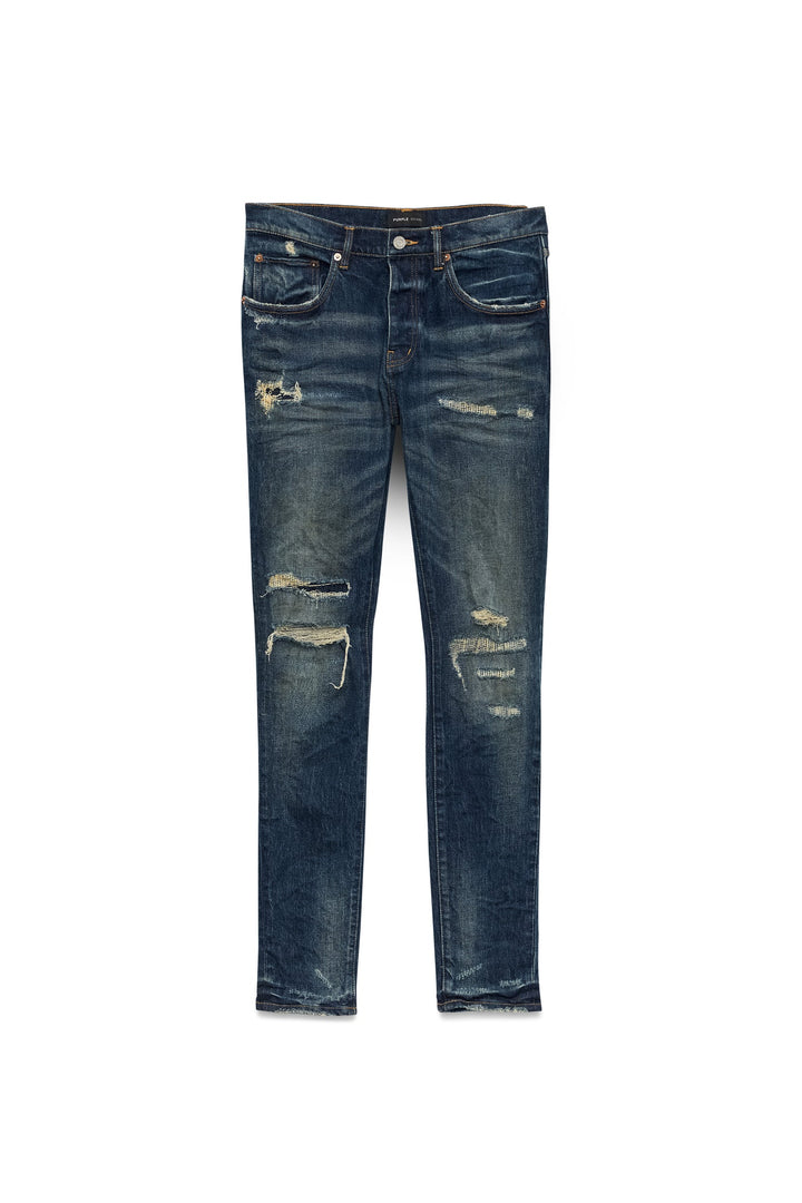 Purple Brand P001 Dark Indigo LDDI324 Light Destroy - Dark Indigo