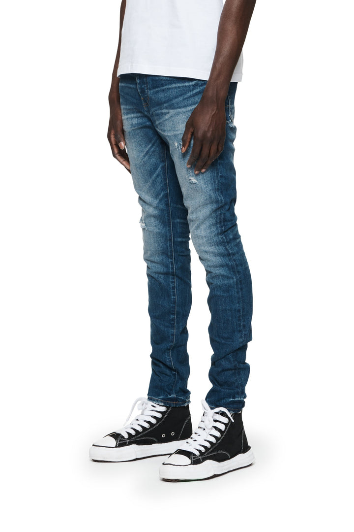 Purple Brand P001 Dark Indigo OYWD124 One Year Worn - Dark Indigo