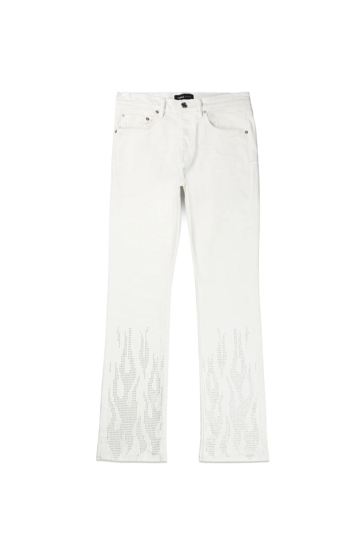 Purple Brand P004 Off White FFCM224 Flamed Flare - Off White